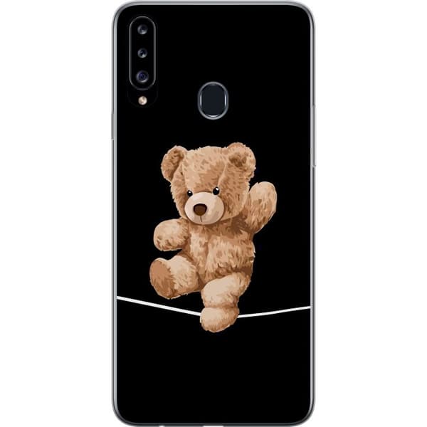 Kompatibelt Mobildeksel til Samsung Galaxy A20s Bjørn