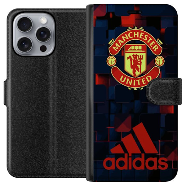 Apple iPhone 16 Pro Max Lompakkokotelo Manchester United FC