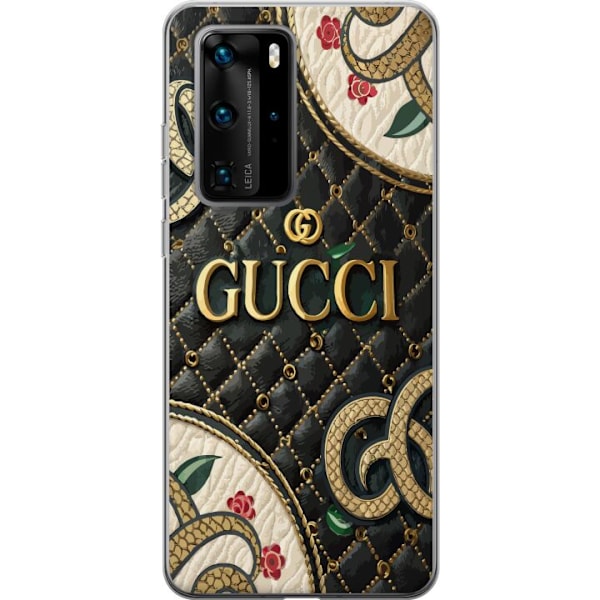 Huawei P40 Pro Läpinäkyvä kuori Gucci