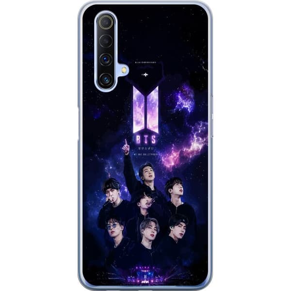 Kompatibelt Mobildeksel til Realme X50 5G BTS lila