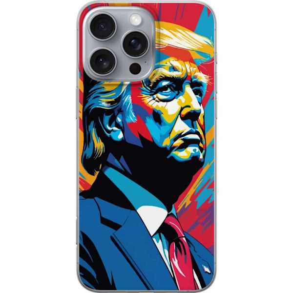 Apple iPhone 16 Pro Max Gjennomsiktig deksel Trump