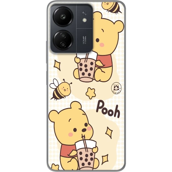 Xiaomi Redmi 13C Gjennomsiktig deksel Nalle Pooh stil - klassi