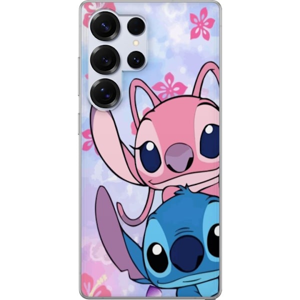 Samsung Galaxy S25 Ultra Genomskinligt Skal Stitch & Angel