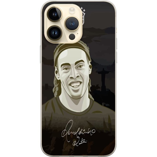 Apple iPhone 15 Pro Max Läpinäkyvä kuori Ronaldinho