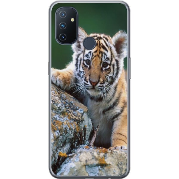 OnePlus Nord N100 Gennemsigtig cover Tiger