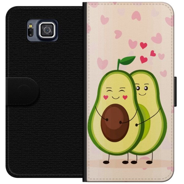 Samsung Galaxy Alpha Plånboksfodral Avokado Kärlek