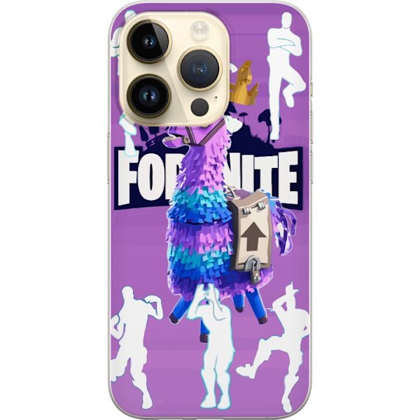 Apple iPhone 15 Pro Läpinäkyvä kuori Fortnite