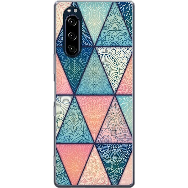 Sony Xperia 5 Kuori / Matkapuhelimen kuori - Mandala Kolmiot