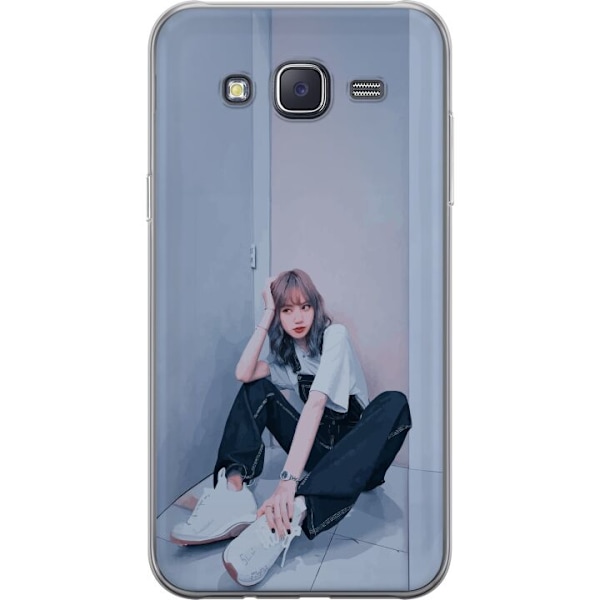 Samsung Galaxy J5 Genomskinligt Skal Lisa from Blackpink – K-pop Style Icon