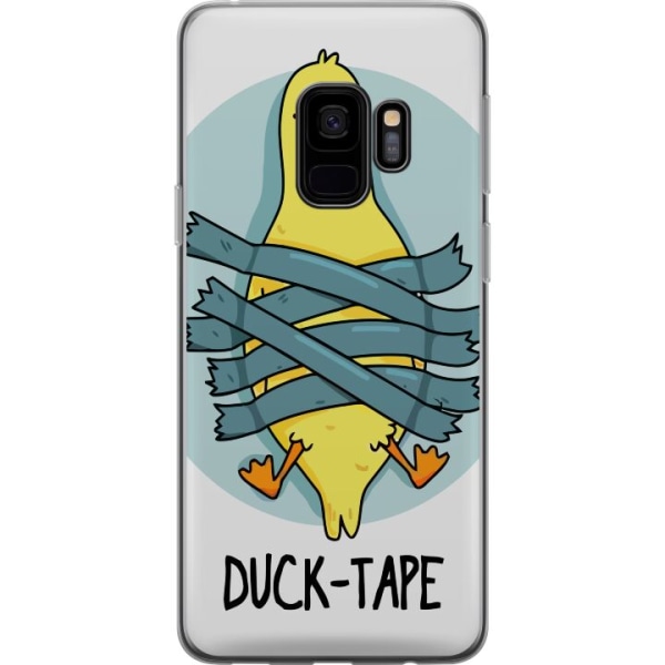 Samsung Galaxy S9 Läpinäkyvä kuori Duck Tape