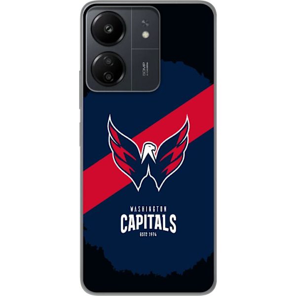 Xiaomi Redmi 13C Läpinäkyvä kuori Washington Capitals (NHL)