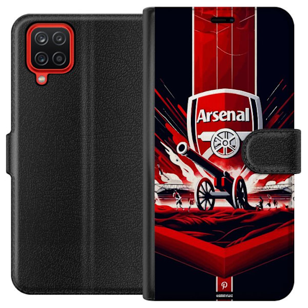 Samsung Galaxy A12 Plånboksfodral Arsenal