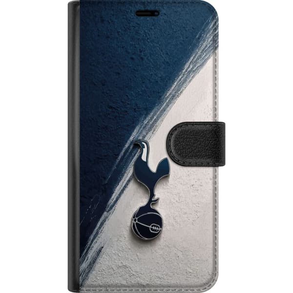 Kompatibelt Plånboksfodral till Google Pixel 8a Tottenham Hotspur-emblem i minimalistisk mörk design blå