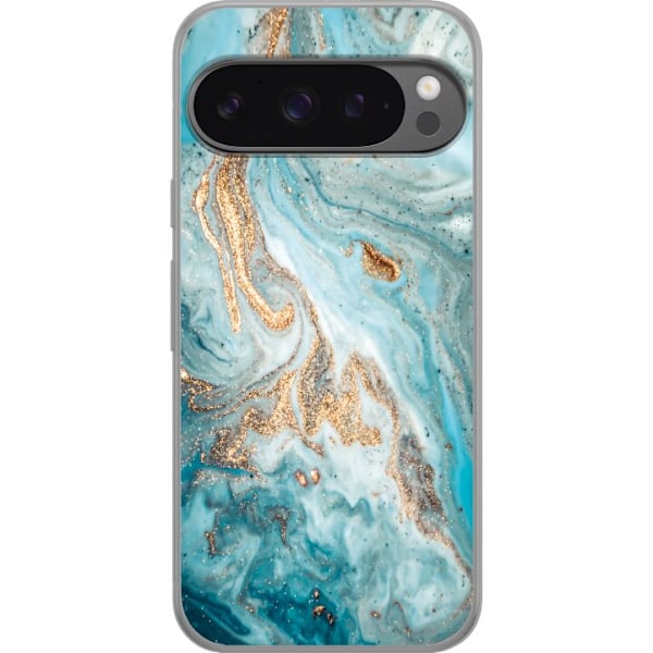 Google Pixel 9 Pro XL Läpinäkyvä kuori Taikakivellä