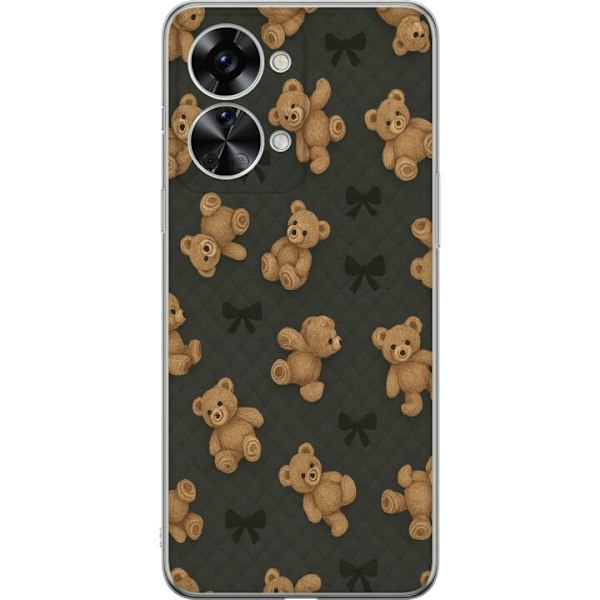 OnePlus Nord 2T Genomskinligt Skal Teddy Hugs