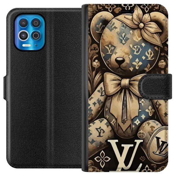 Motorola Edge S Plånboksfodral Teddy Vuitton