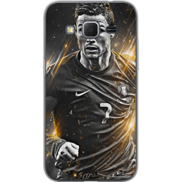 Samsung Galaxy Core Prime Läpinäkyvä kuori Ronaldo