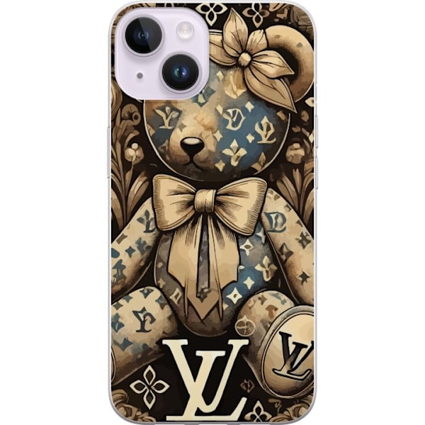 Apple iPhone 14 Läpinäkyvä kuori LV Teddy