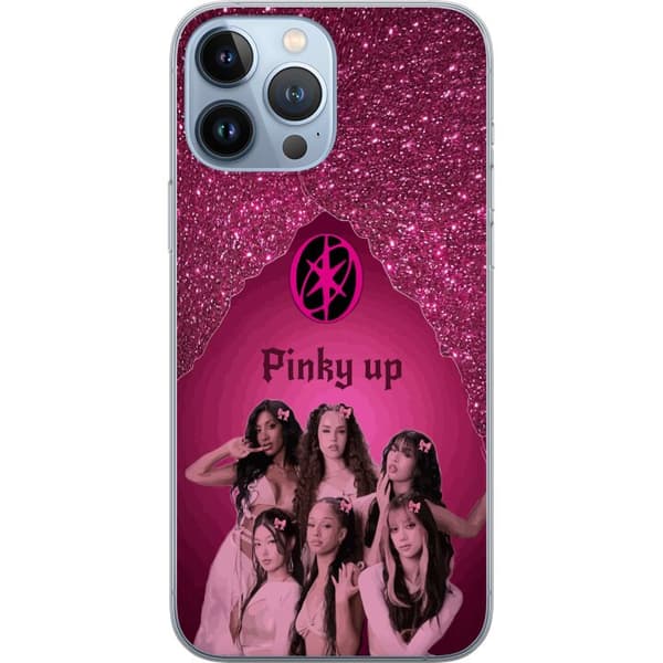 Kompatibelt Mobildeksel til Apple iPhone 13 Pro Max KATSEYE Pinky Up rosa