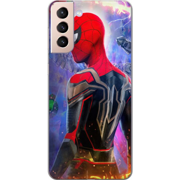 Samsung Galaxy S21 Gennemsigtig cover Spider Man: No Way Home
