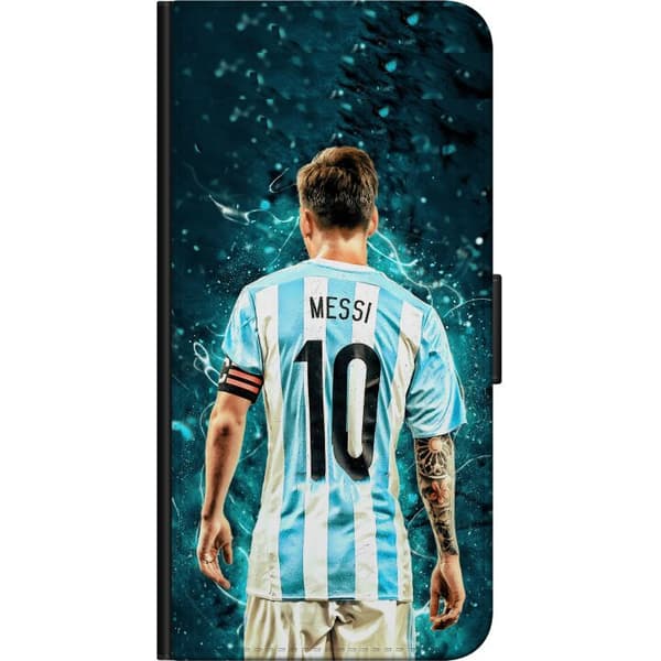 Kompatibel Tegnebogsetui til Samsung Galaxy A03s Messi