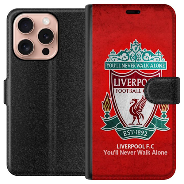 Apple iPhone 16 Pro Lompakkokotelo Liverpool