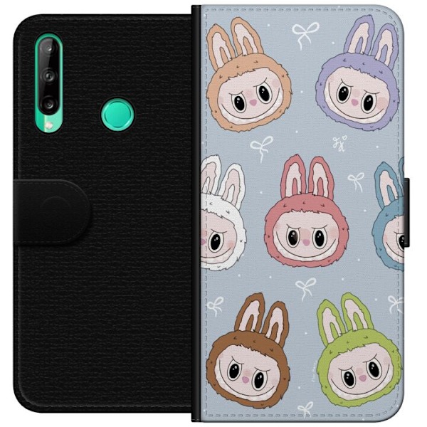 Huawei P40 lite E Lommeboketui Pastel Labubu