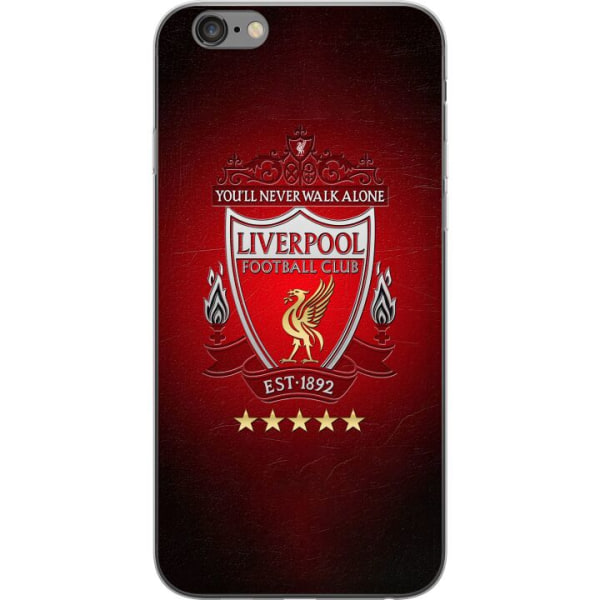 Apple iPhone 6s Plus Gennemsigtig cover Liverpool