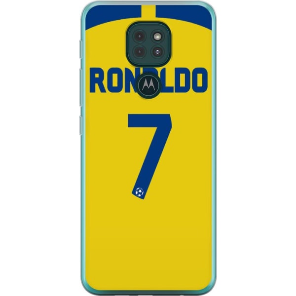 Motorola Moto G9 Play Gennemsigtig cover Ronaldo