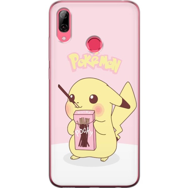 Huawei Y7 (2019) Gennemsigtig cover Pokemon