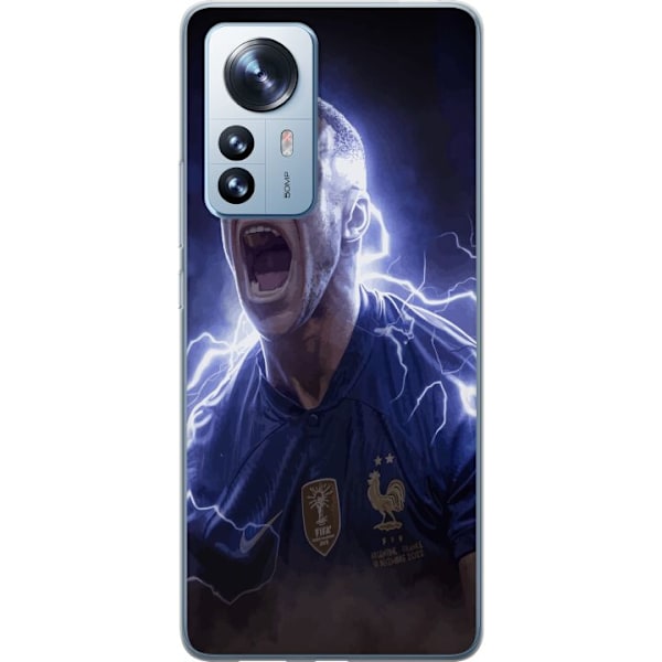 Xiaomi 12 Pro Läpinäkyvä kuori Kylian Mbappe