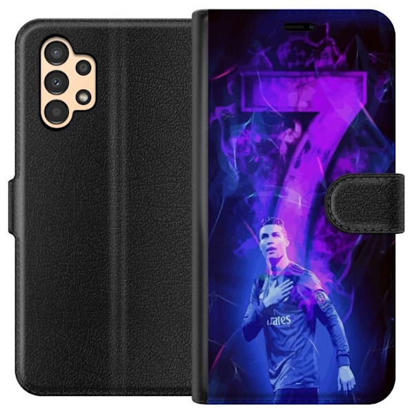 Samsung Galaxy A13 Lompakkokotelo Ronaldo 7 - Jalkapallolegend