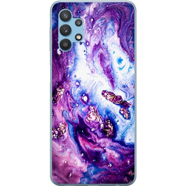 Samsung Galaxy A32 5G Gennemsigtig cover Lilac