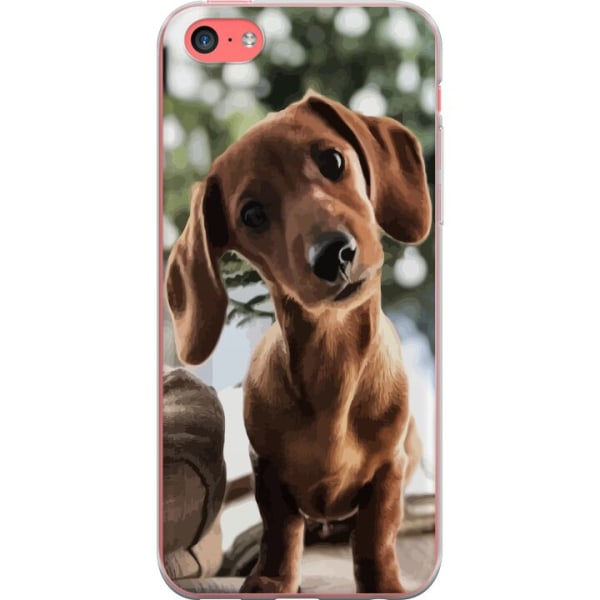 Apple iPhone 5c Gennemsigtig cover Ung Hund