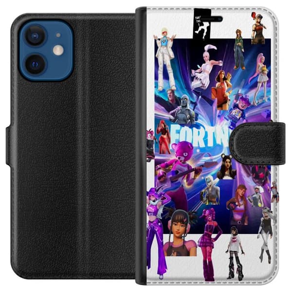 Kompatibelt Plånboksfodral till Apple iPhone 12 mini Fortnite