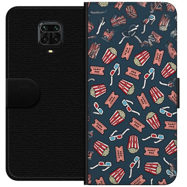 Kompatibel Tegnebogsetui til Xiaomi Redmi Note 9 Pro Biokväll blå