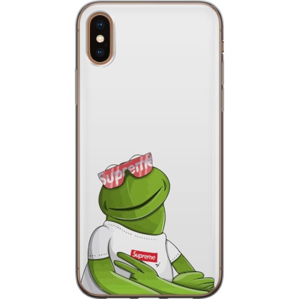 Apple iPhone X Cover / Mobilcover - Kermit SUP