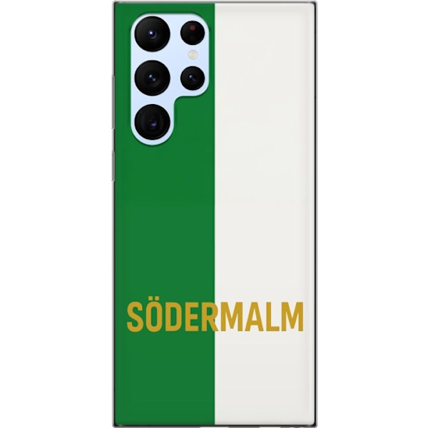 Samsung Galaxy S22 Ultra 5G Gennemsigtig cover Södermalm - fodbold