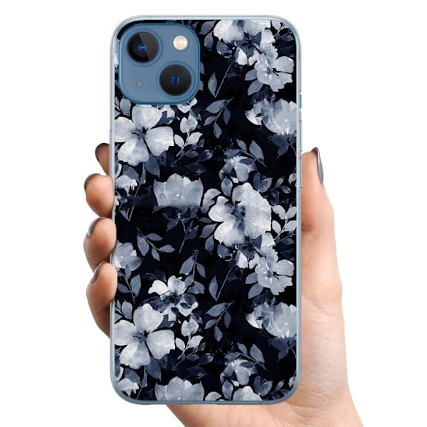 Apple iPhone 13 TPU Mobilcover Blomster