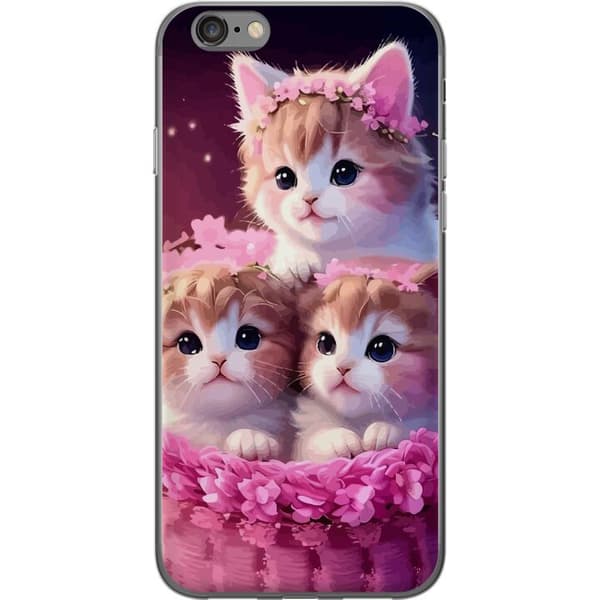 Kompatibel Mobilcover til Apple iPhone 6 Katte