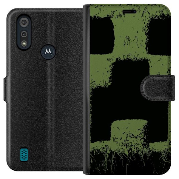 Motorola Moto E6i Tegnebogsetui A Minecraft Movie