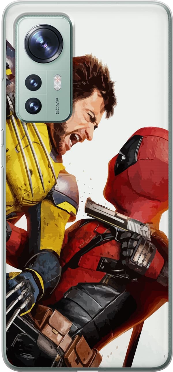 Kompatibelt Mobilskal till Xiaomi 12 Deadpool & Wolverine