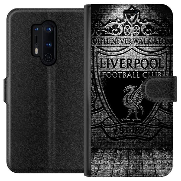 Kompatibelt Plånboksfodral till OnePlus 8 Pro Liverpool