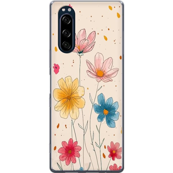 Sony Xperia 5 Läpinäkyvä kuori Kesä