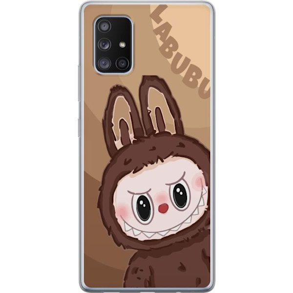Samsung Galaxy A71 5G Genomskinligt Skal Labubu Cloud Cutie