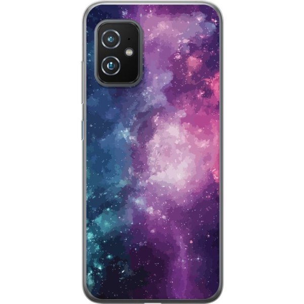 Asus Zenfone 8 Läpinäkyvä kuori Nebula
