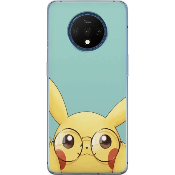 OnePlus 7T Läpinäkyvä kuori Pikachu lasit