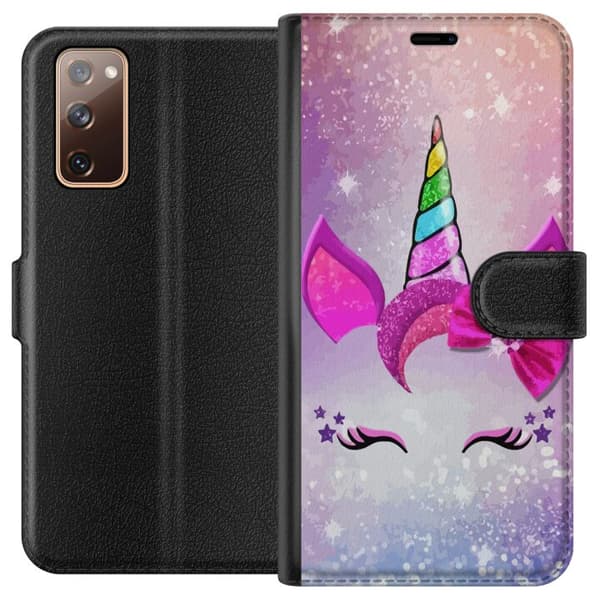 Kompatibelt Plånboksfodral till Samsung Galaxy S20 FE Unicorn