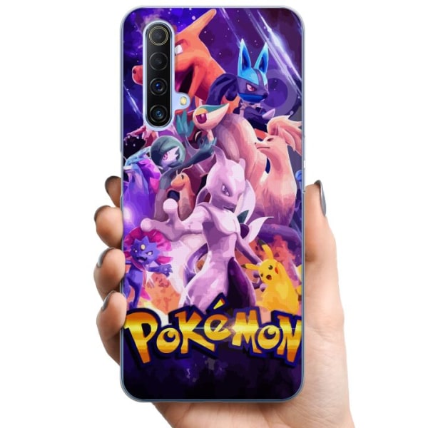 Realme X50 5G TPU Matkapuhelimen kuori Pokémon