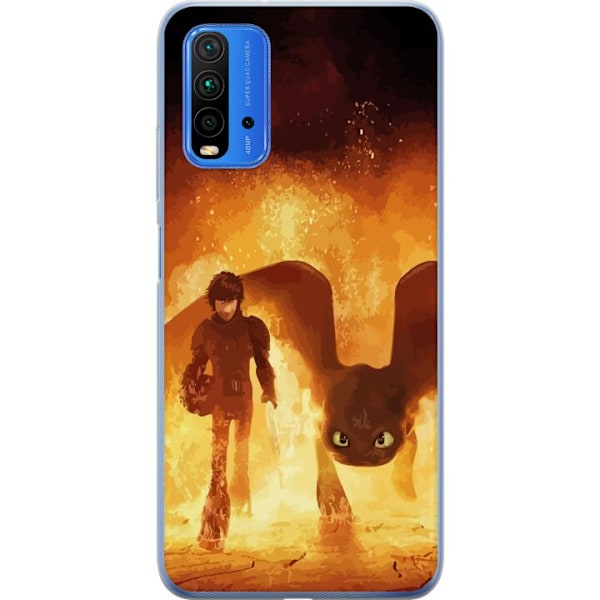 Xiaomi Redmi 9T Genomskinligt Skal Draktränaren